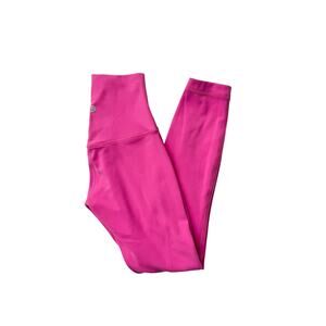 lululemon sonic pink align leggings - size 0, 25" inseam